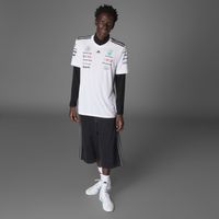 Polo Deportivo Adidas Hombre Mercedes Petronas F9 Jx5798 Blanco