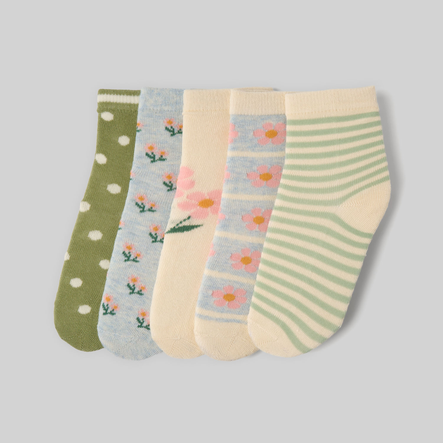 Medias Para Niña Circus Pack 5 Y