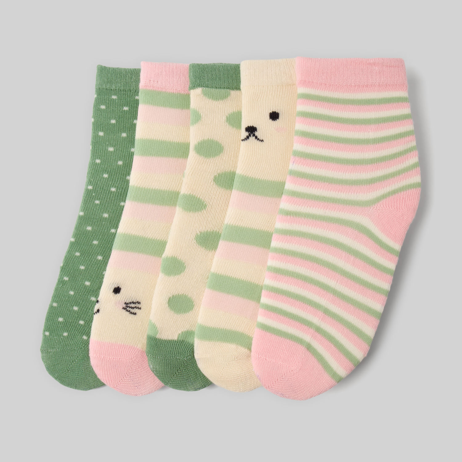 Medias Para Niña Circus Pack 5 Y