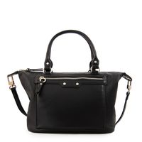 Cartera Ziol Fanny Negro Y Textura