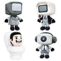 Peluche Misterioso Skibidi Toilet 27 Cm