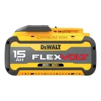 Batería de Ion de Litio FLEXVOLT 20V/60V MAX* capacidad de 15.0Ah DEWALT (DCB615)