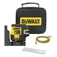 Kit de base láser de 2 puntos y líneas cruzadas recargable por USB DeWalt - DCLE14221GB