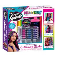 Set Extensiones De Cabello Crazart Shimmer N' Sparkle Color Small