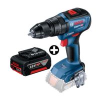 COMBO Bosch: Taladro Atornillador percutor 18V GSB 18V-50 Brushless + Batería Gba 18V 4.0 Ah + Cargador Gal 18V-40