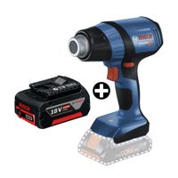 COMBO Bosch: Pistola de calor inalámbrico Ghg 18v-50 + Batería Gba 18V 4.0 Ah + Cargador Gal 18V-40