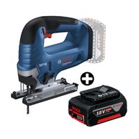 COMBO Bosch: Sierra caladora 18v Gst 185-li + Batería Gba 18V 4.0 Ah + Cargador Gal 18V-40