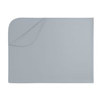Manta Polar Gris Claro 120x150cm Orange