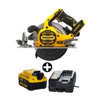 COMBO Stanley: Sierra Circular 7-1/4"" 20V FATMAX SBC550 + Batería 20V 4ah + Cargador