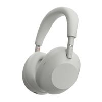 Audífono Bluetooth con cancelación de ruido Sony WH-1000XM6, carga rápida, sonido alta fidelidad, batería 30h controles táctiles, gris