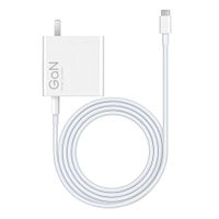 Cargador de pared Xiaomi 120W GaN, puerto USB-A, blanco + Cable