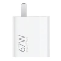 Cargador de pared Xiaomi MDY-12-EF 67W, puerto USB Tipo-C, blanco