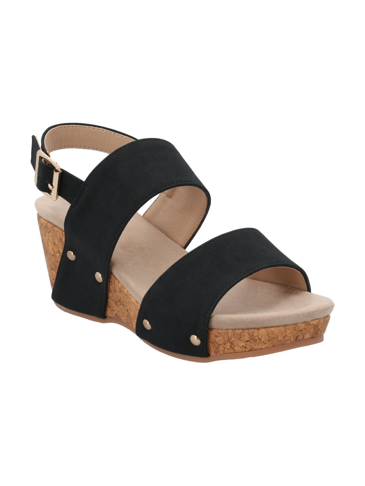 Sandalia Para Mujer Sintético Martita Negro Hush Puppies