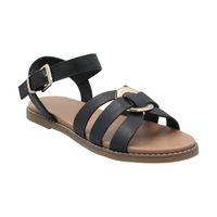 Sandalia Para Mujer Sintético Yona Negro Hush Puppies