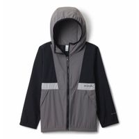 Casaca Para Niño Cortaviento Spire Valley™ Negra Vestuario