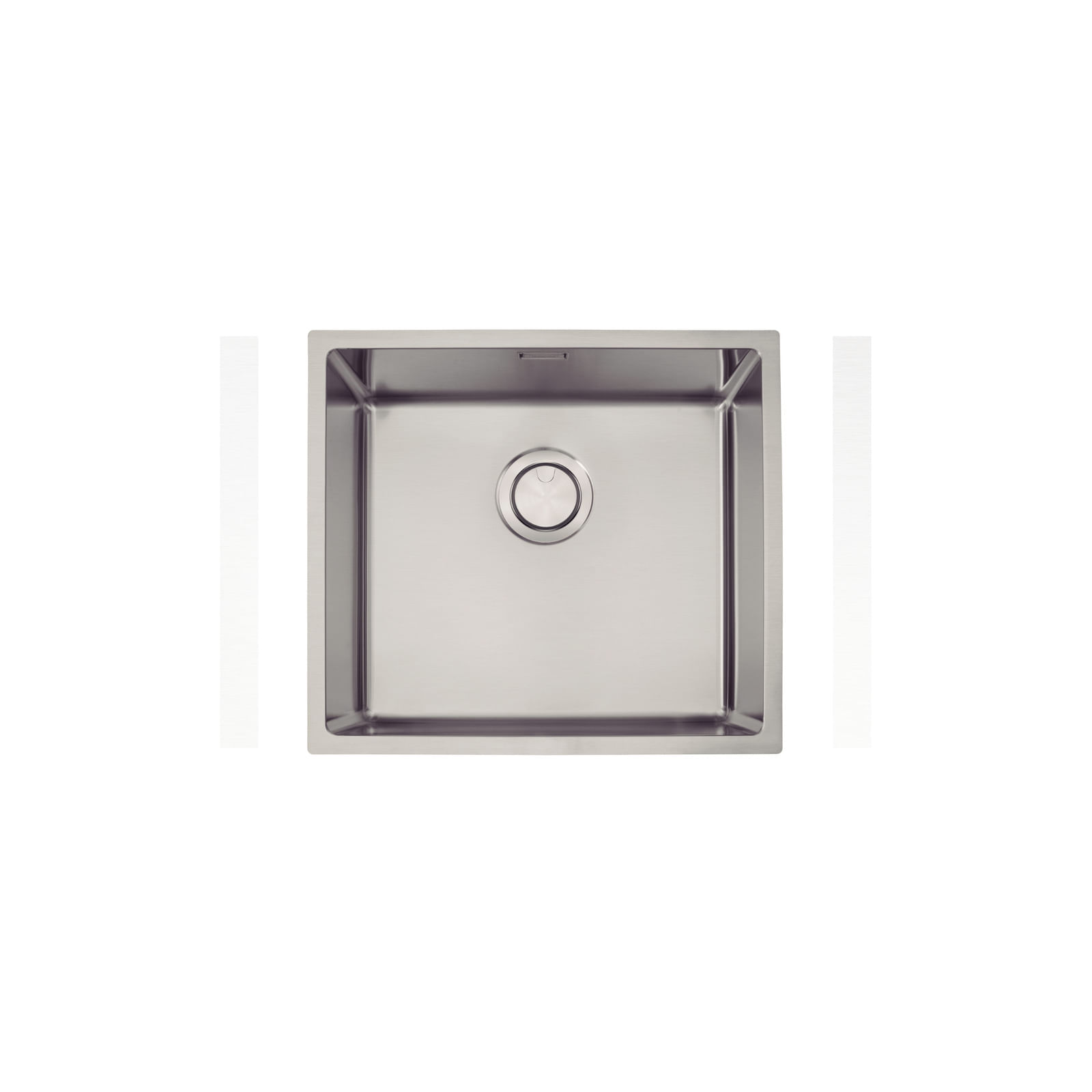 Lavadero Tramontina Design Collection Quadrum 45 en acero inoxidable