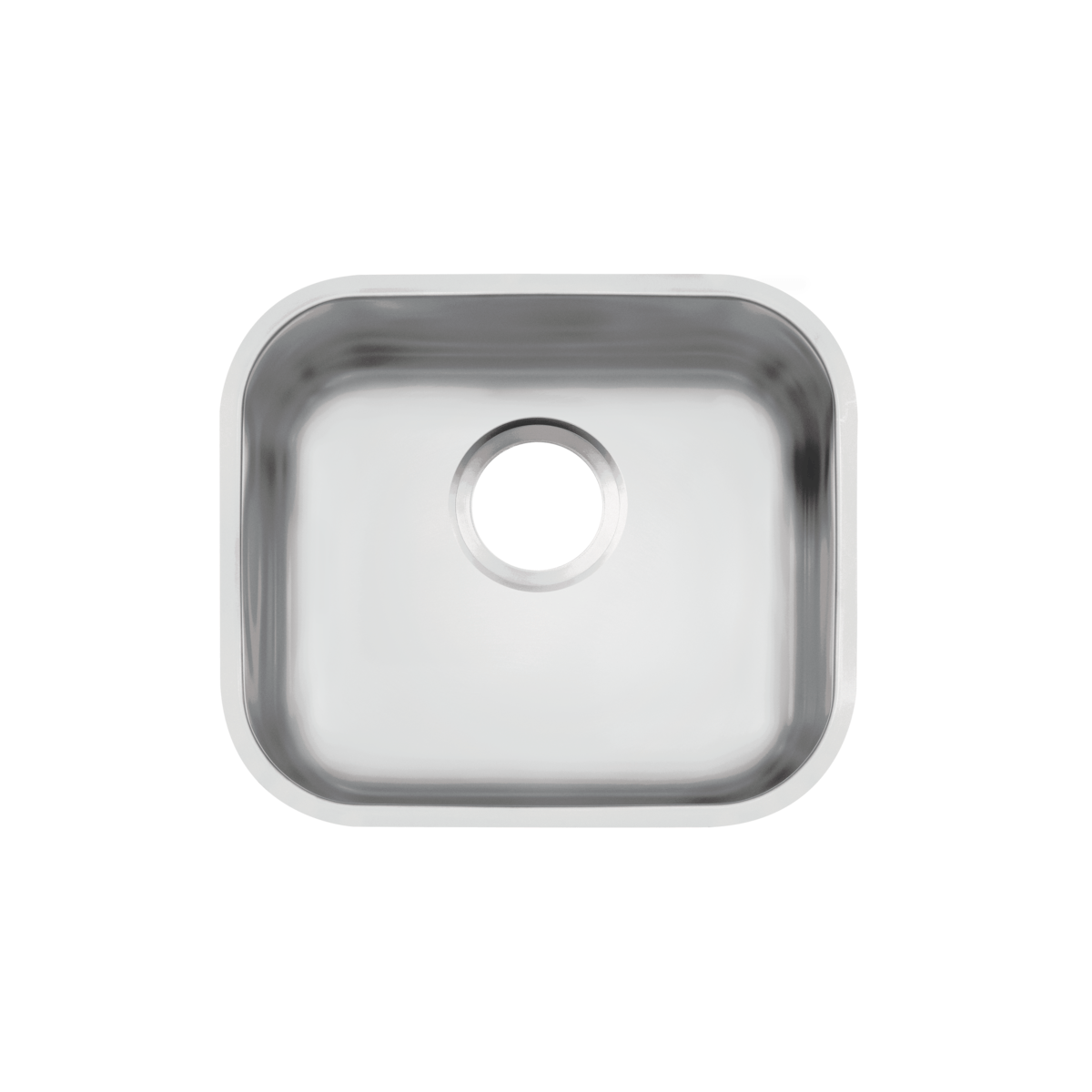 Lavadero Tramontina Lavínia 40 BL en acero inoxidable cepillado 40x34 cm