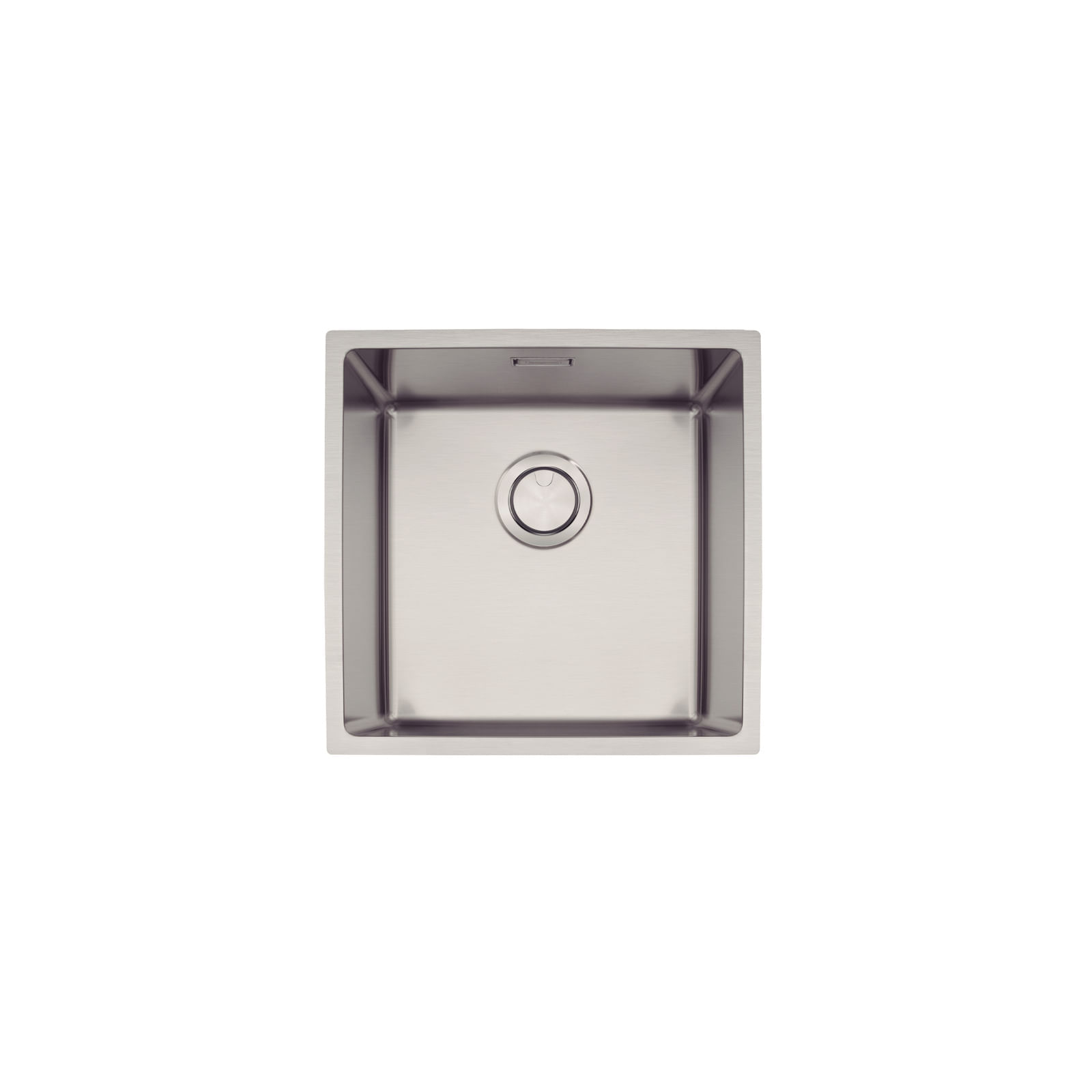 Lavadero Tramontina Design Collection Quadrum 40 en acero inoxidable