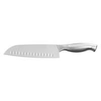 Cuchillo Santoku Tramontina Sublime en Acero Inoxidable 7,5""
