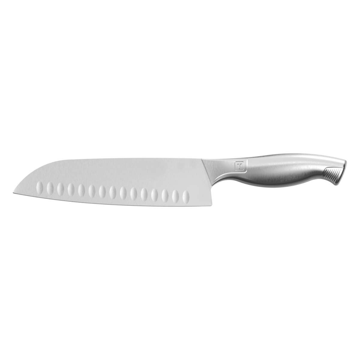 Cuchillo Santoku Tramontina Sublime en Acero Inoxidable 7,5""