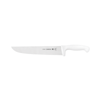 Cuchillo para Carne Tramontina Profesional con Lámina en Acero Inoxidable y Mango en Polipropileno Blanco 10""