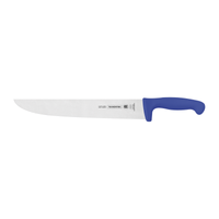 Cuchillo para Carne Tramontina Profesional con Lámina en Acero Inoxidable y Mango en Polipropileno Azul 12""