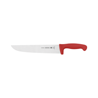 Cuchillo para Carne Tramontina Profesional con Lámina en Acero Inoxidable y Mango en Polipropileno Rojo 10""