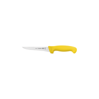 Cuchillo para Deshuesar Tramontina Professional con Lámina de Acero Inoxidable y Mango de Polipropileno Amarillo 5""