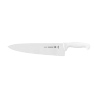 Cuchillo para Carne 12"" Tramontina Profesional con Lámina en Acero Inoxidable y Mango en Polipropileno Blanco