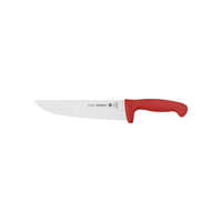 Cuchillo para Carne Tramontina Profesional con Lámina en Acero Inoxidable y Mango en Polipropileno Rojo 8""