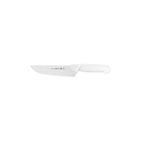 Cuchillo Carnicero Tramontina Profesional con Lámina de Acero Inoxidable y Mango de Polipropileno Blanco 7""