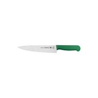 Cuchillo para Carne Tramontina Profissional con Lámina en Acero Inoxidable y Mango de Polipropileno Verde con Protección Antimicrobiana 8""