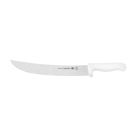 Cuchillo para Carne Tramontina Profesional con Lámina en Acero Inoxidable y Mango de Polipropileno Blanco 12""