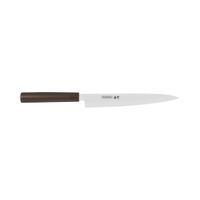 Cuchillo Yanagiba Tramontina Sushi con Lámina de Acero Inoxidable y Mango de Nylon 9""