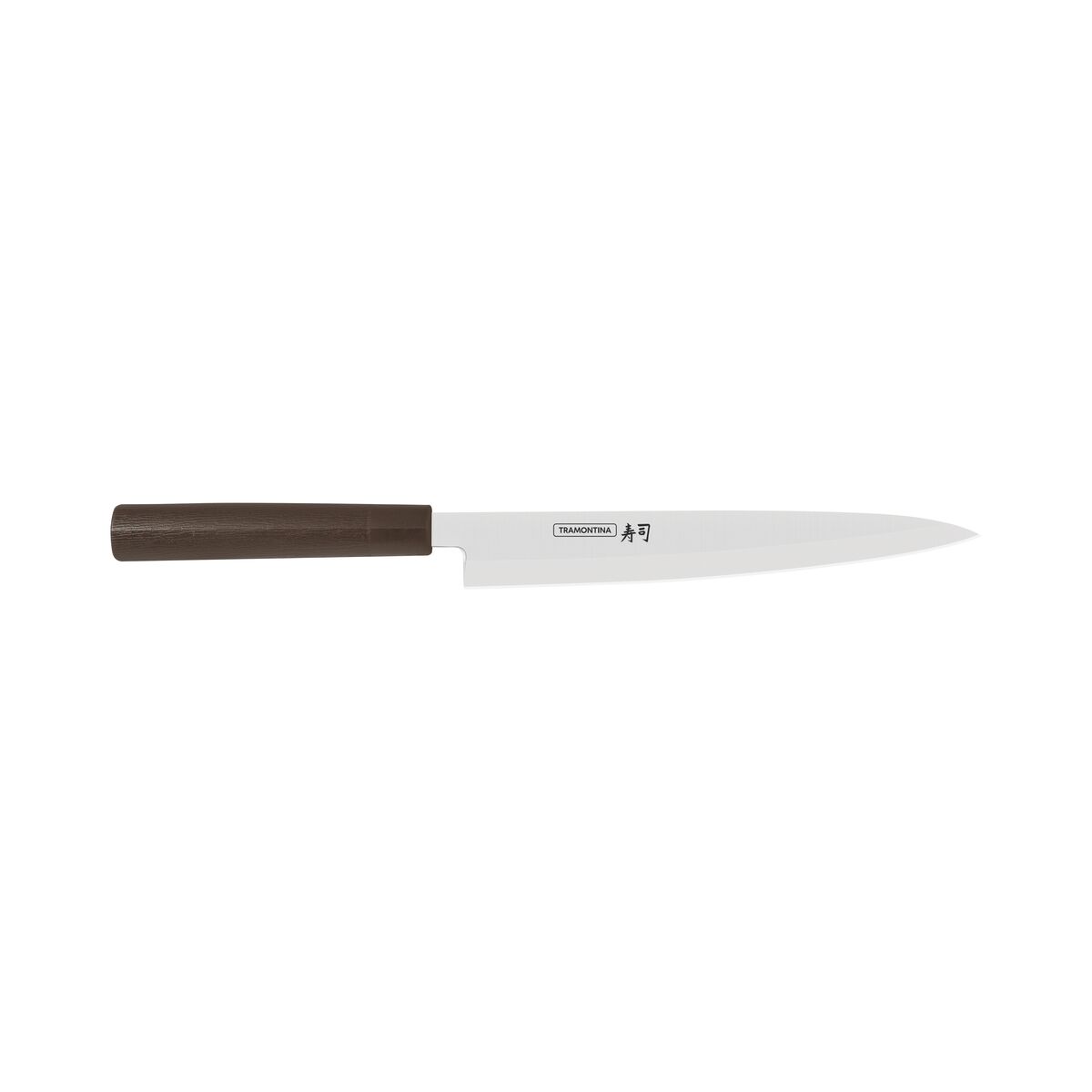 Cuchillo Yanagiba Tramontina Sushi con Lámina de Acero Inoxidable y Mango de Nylon 9""