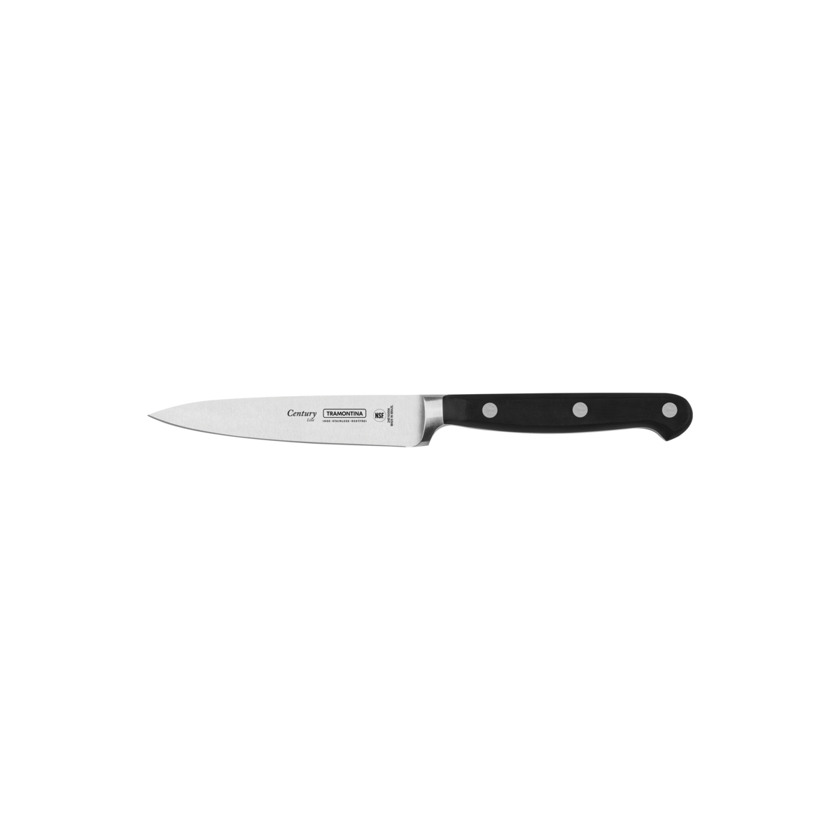 Cuchillo para Legumbres y Frutas Tramontina Century con Lámina de Acero Inoxidable y Mango de Policarbonato 4""