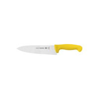 Cuchillo para Carne 8"" Tramontina Profesional con Lámina en Acero Inoxidable y Mango en Polipropileno Amarillo