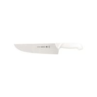 Cuchillo Carnicero Tramontina Profesional con Lámina de Acero Inoxidable y Mango de Polipropileno Blanco 10""