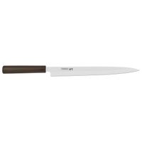 Cuchillo Yanagiba Tramontina Sushi con Lámina de Acero Inoxidable y Mango de Nylon 13""