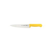 Cuchillo para Carne Tramontina Profissional con Lámina en Acero Inoxidable y Mango de Polipropileno Amarillo 8""