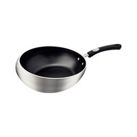 Sartén Tramontina Profesional para Saltear Aluminio con Revestimiento Interno con Antiadherente Starflon Premium y Acabado Externo Lijado 28 cm 3,3 L