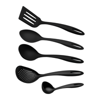 Juego de Utensilios Tramontina Ability en Nylon Negro 05 Piezas
