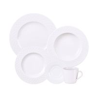 Vajilla Tramontina Ingrid en Porcelana 20 Piezas