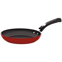 Sartén Tramontina Mônaco Induction en Aluminio con Revestimiento Interno Antiadherente Starflon Premium y Externo Siliconado Rojo 28 cm 2,4 L