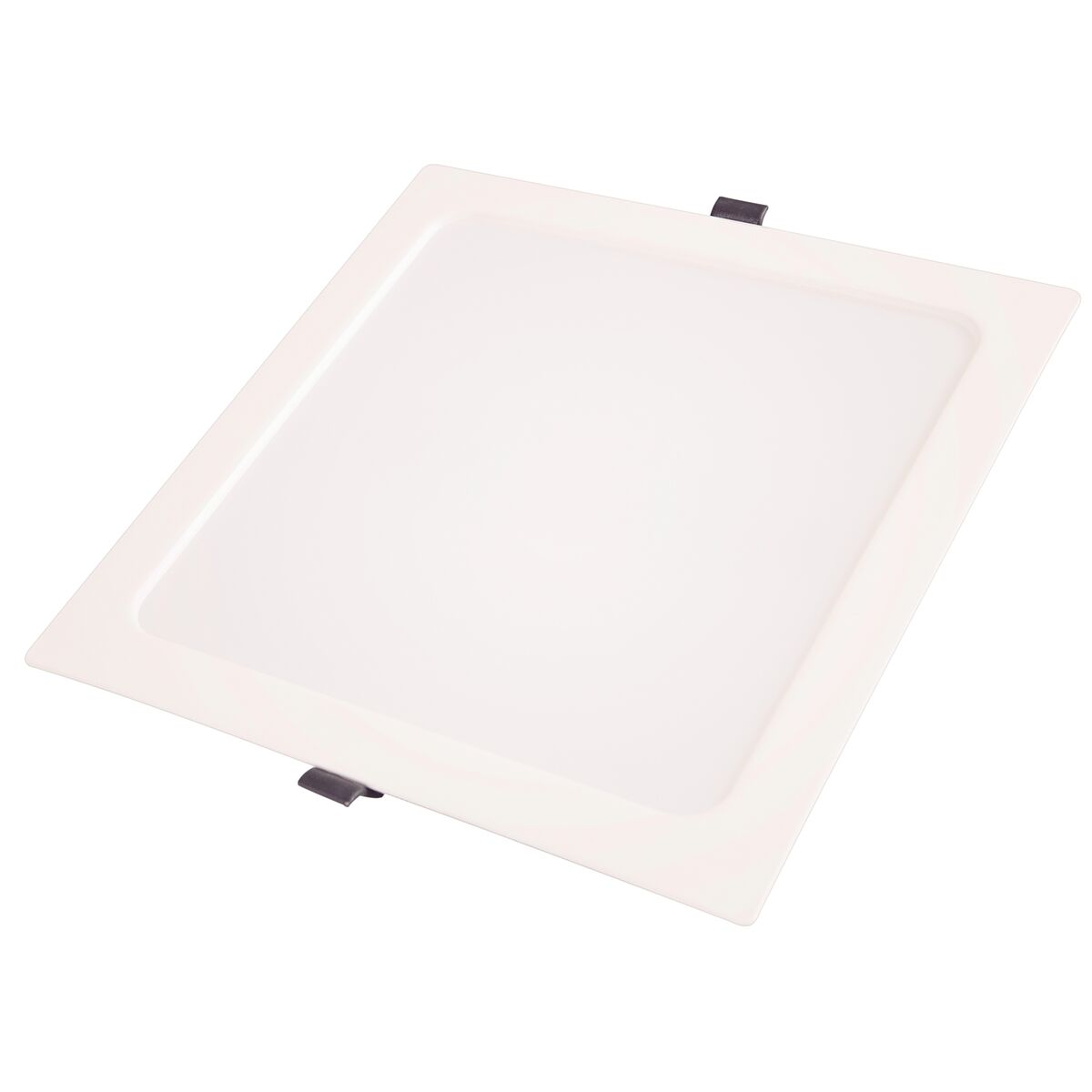 Plafón LED Tramontina Cuadrado de Empotrar Slim 480 lm 6 W Bivolt 6500 K Luz Blanca