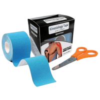 CINTA KINESIOLÓGICA TAPE 5CM X 5M MÁS TIJERA CELESTE