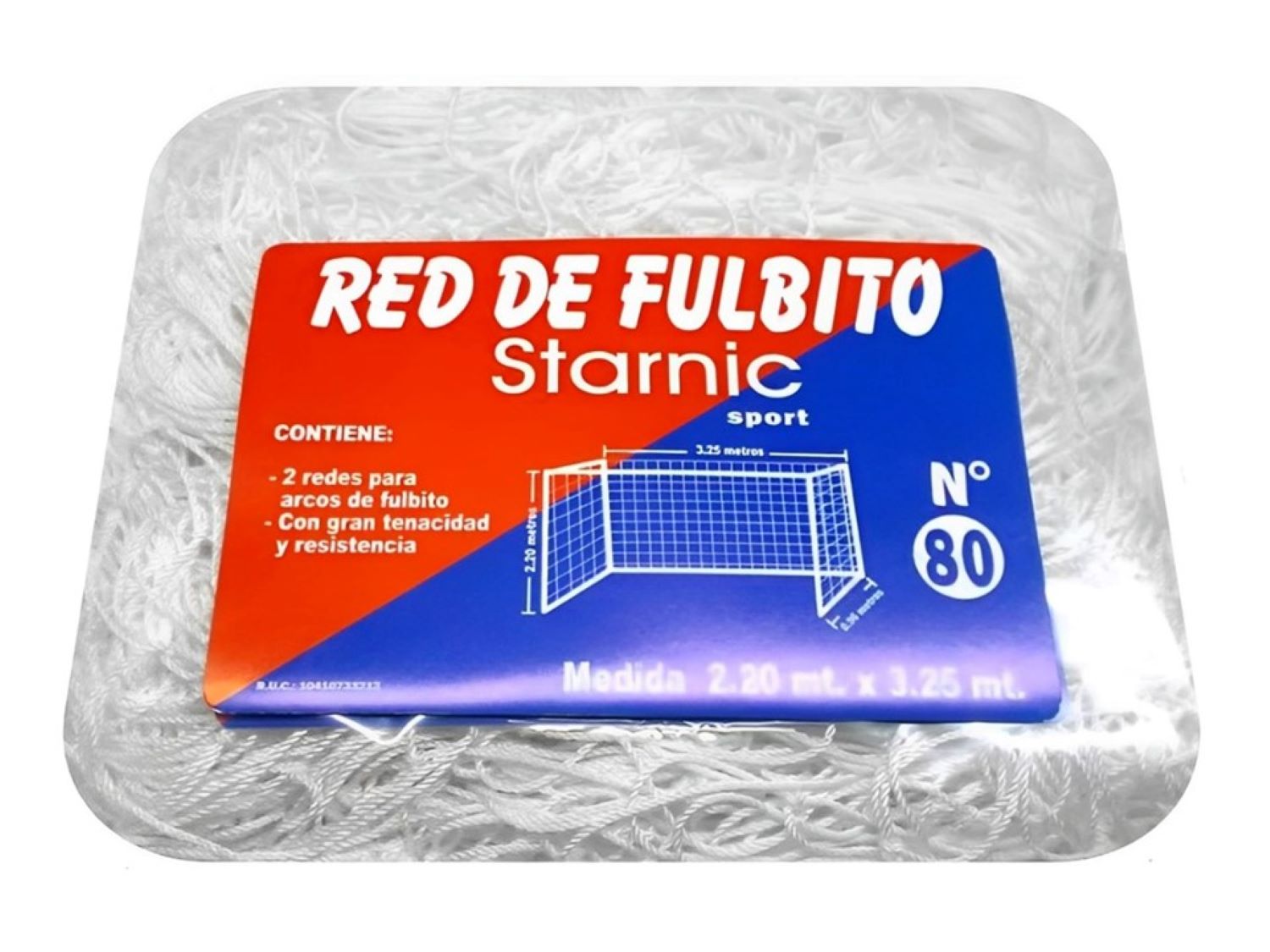 RED PARA ARCO DE FULBITO #80 - BLANCO