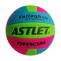 PELOTA PARA VÓLEY TALLA #5 TEXTURA SUAVE TUTTI ASTLET FUCSIA