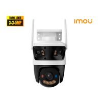 Cámara IMOU CRUISER TRIPLE Lente 3+3+5 MP Audio 2 vías Luz disuasiva