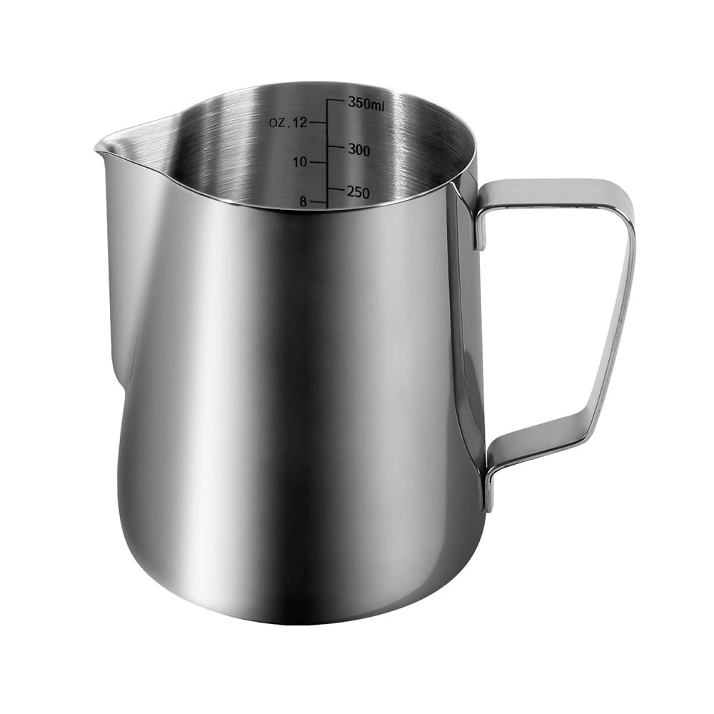 Jarra Barista 350 ml Acero Inoxidable Pulido Latte Art